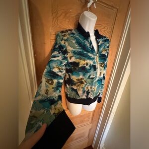 St. John zipped cardigan• Size Small